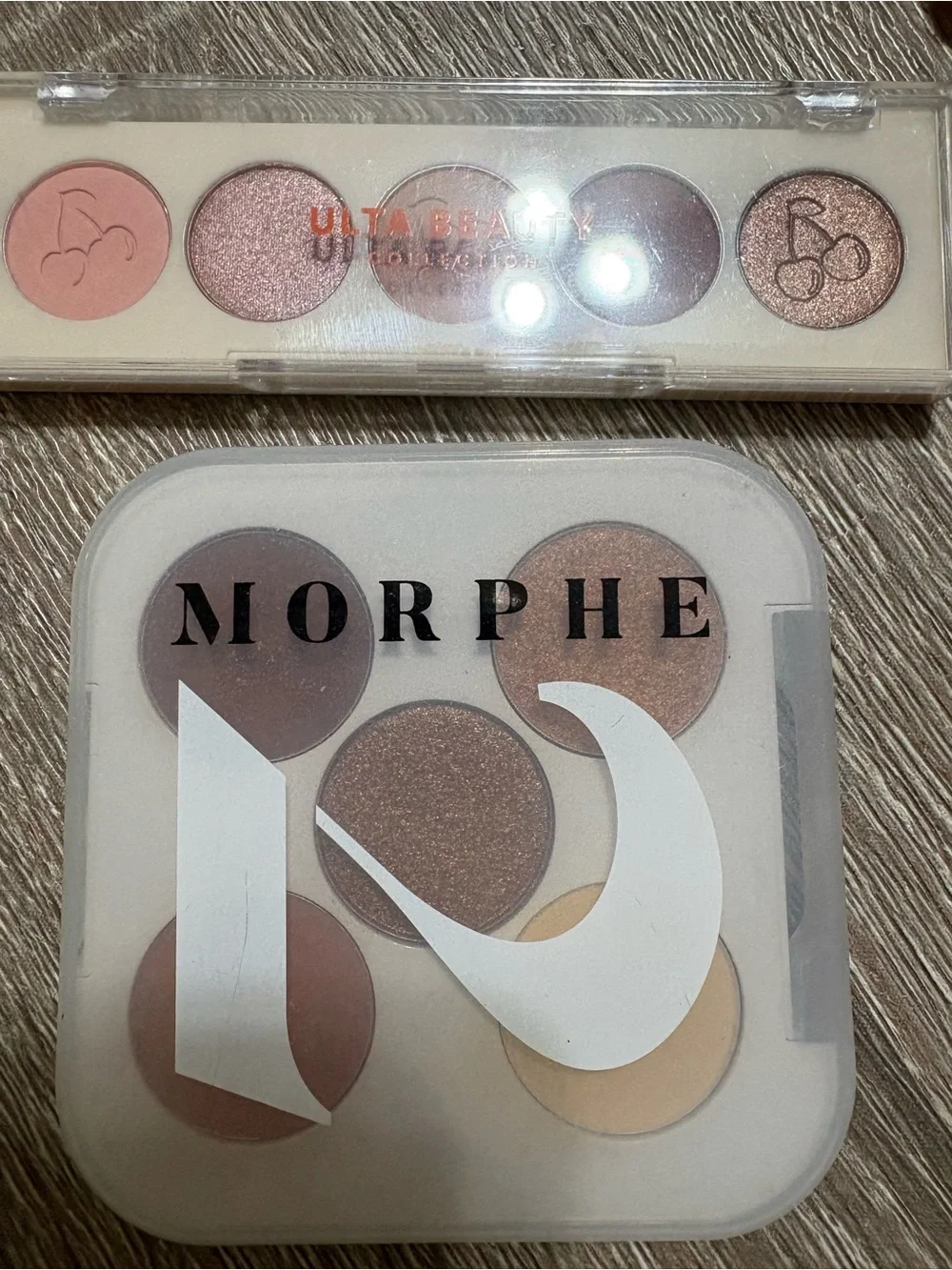 Lot of eyeshadow pallets and skin care  All new. Morphe. Too faced Ulta beauty